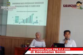 KONFIRMASI PIUTANG PAJAK PBB P-2 DAN SOSIALISASI PAJAK PBB P-2 TAHUN 2020